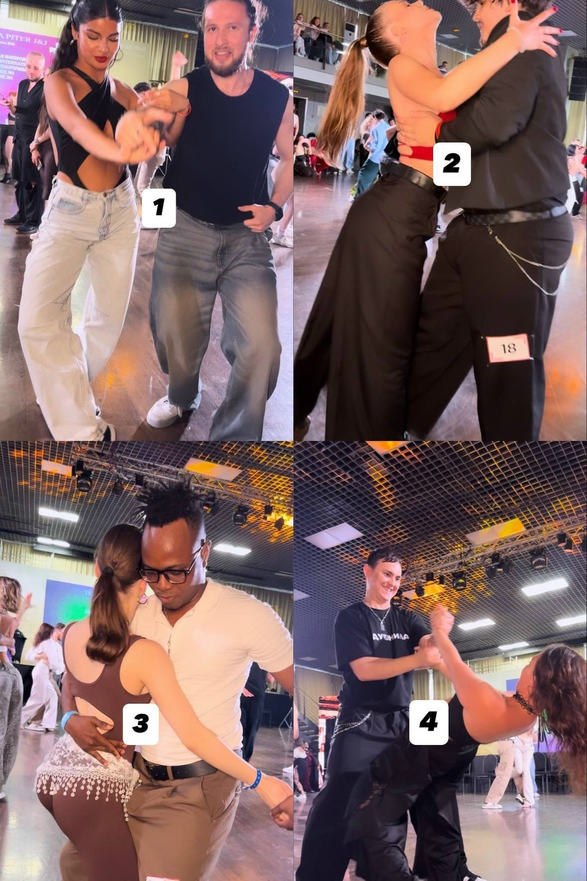 JnJ Bachata Piter Festival 12.06🔥❤️‍🔥 Остальные скрины в комментариях⬇️ Пол… — кадр 1 из 3, видеограф Ариана Юровская, Санкт-Петербург
