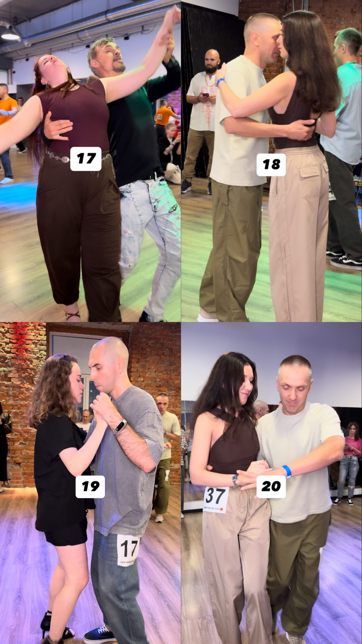 JnJ Salsa Social 04.10 🫠🔥🏆 Полное видео - 320р Два видео - 600р Три видео… — кадр 2 из 3, видеограф Ариана Юровская, Санкт-Петербург