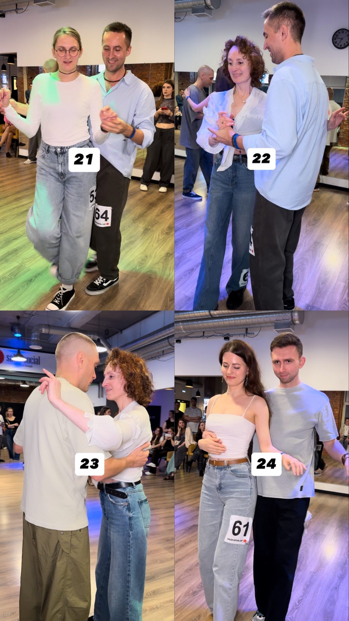 JnJ Salsa Social 04.10 🫠🔥🏆 Полное видео - 320р Два видео - 600р Три видео… — кадр 3 из 3, видеограф Ариана Юровская, Санкт-Петербург
