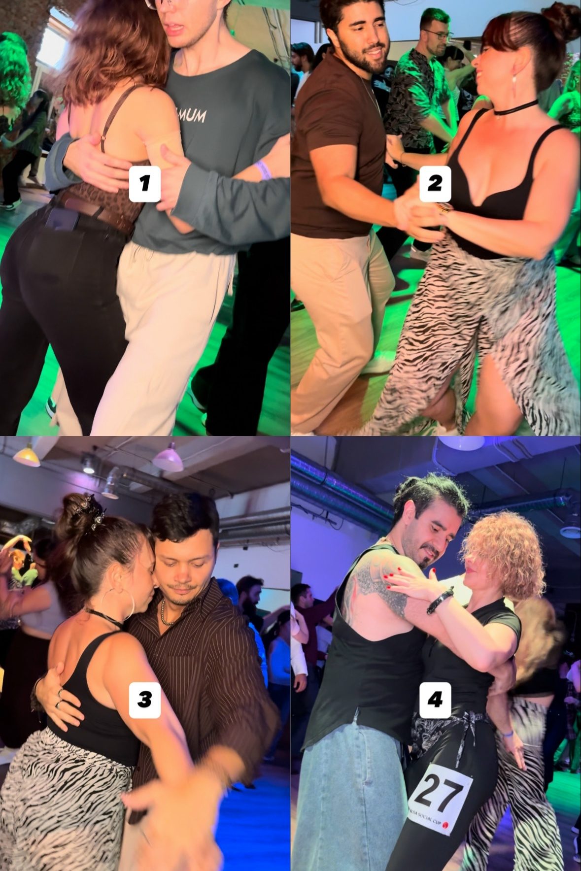 Вечеринка бачата Salsa Social 04.10🙈🔥❤️‍🔥 Полное видео, от 2 минут - 450р… — кадр 1 из 3, видеограф Ариана Юровская, Санкт-Петербург
